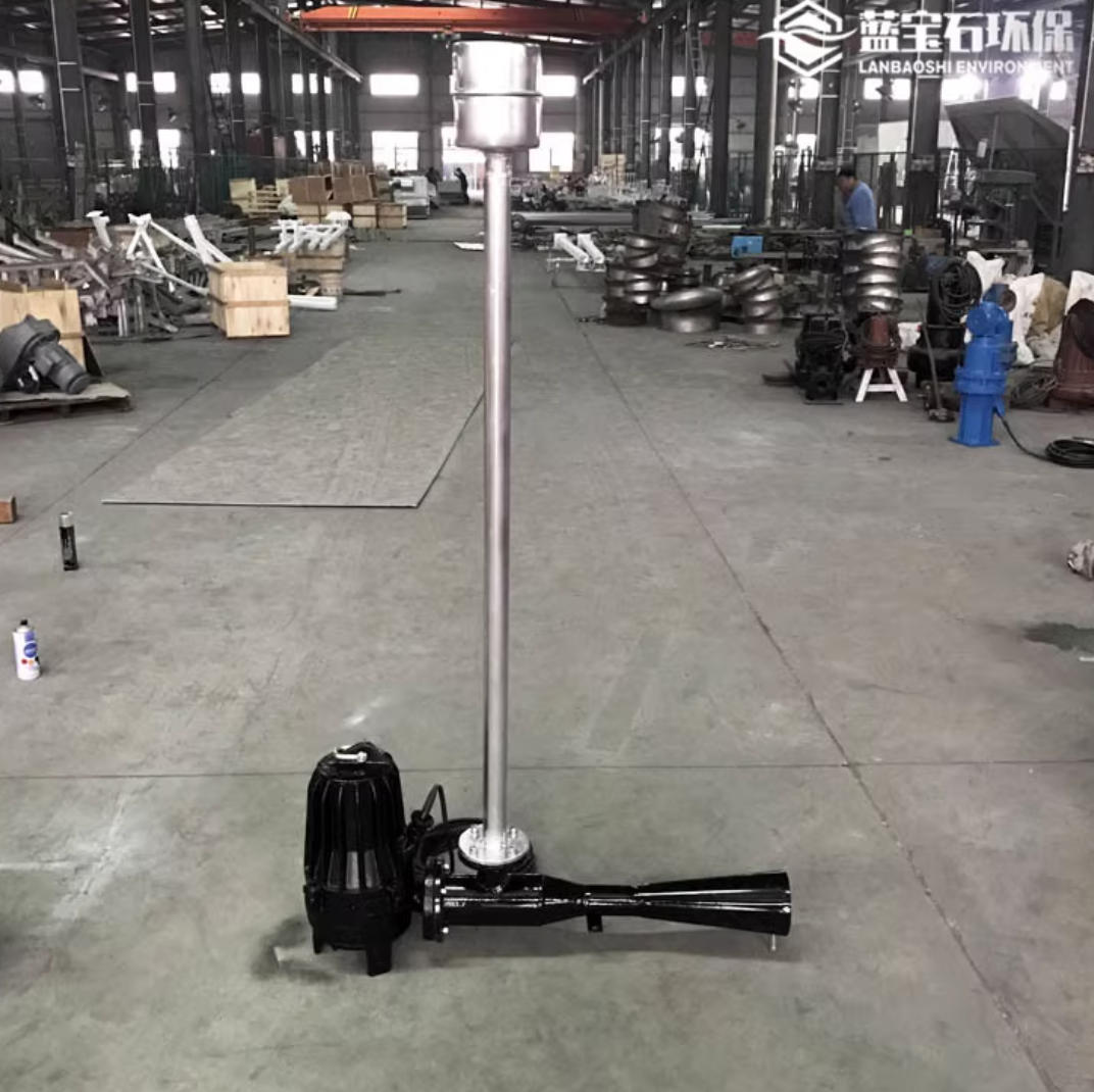 南京藍(lán)寶石環(huán)保與廣西企業(yè)攜手，潛水射流曝氣機(jī)助力污水處理項(xiàng)目高效運(yùn)行